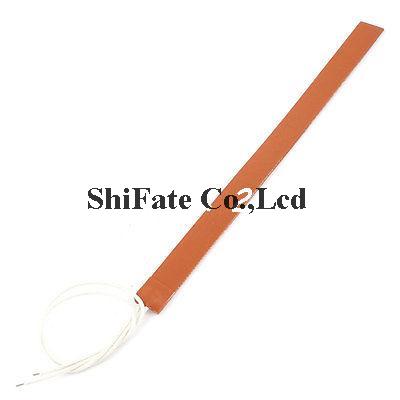 36V 30W   Ǹ    ÷Ʈ 15mm x 230mm/36V 30W Flexible Adhesive Silicone Rubber Heater Heating Plate 15mm x 230mm